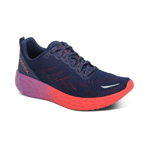 Aetrex Danika Navy Coral